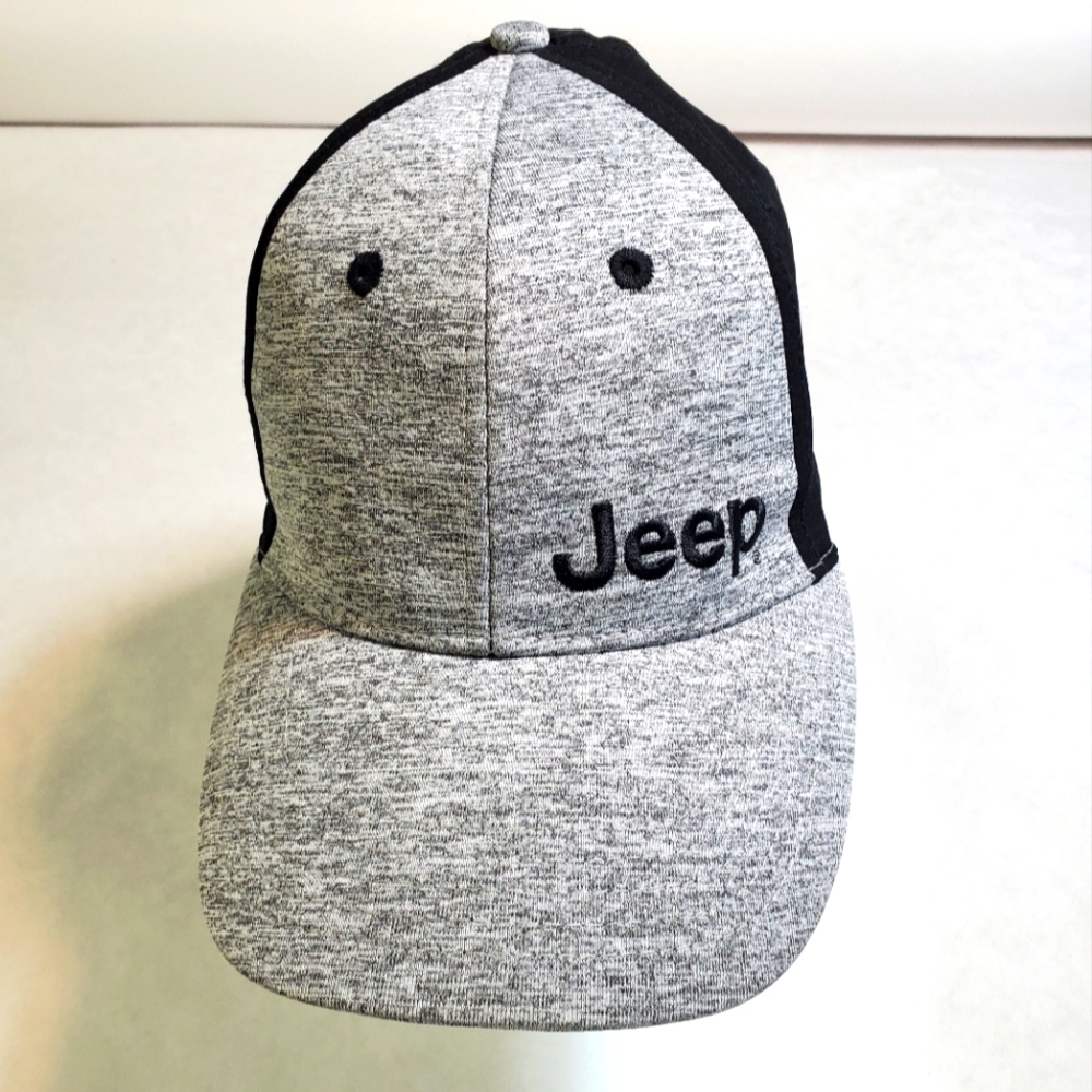 Hat grey black Jeep men's hat